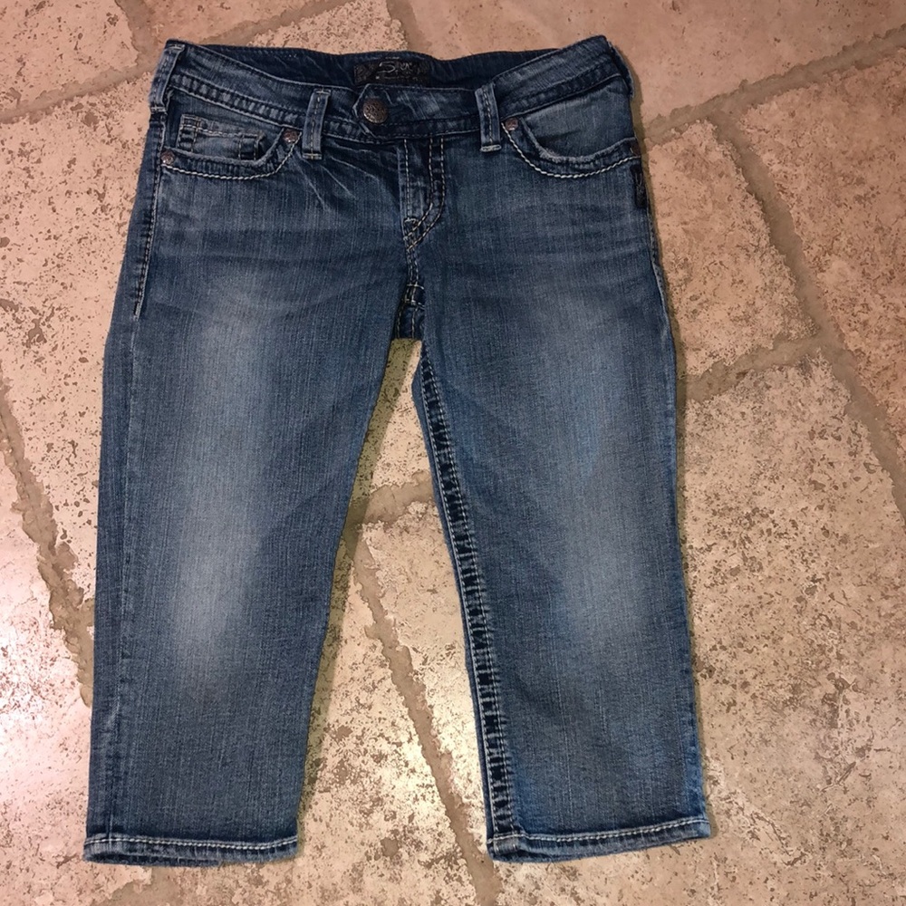 Silver Jeans Tuesday Crop Ankle Jeans size W28